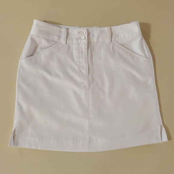 Callaway Women's Opti Dri™ White Golf Skort - Picture 1 of 13